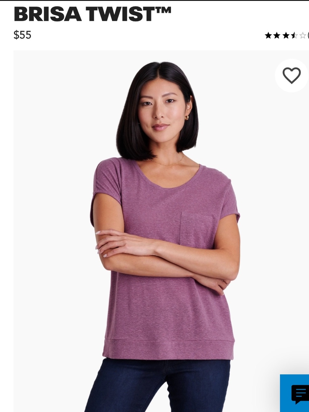 Kuhl Womens Brisa twist tee